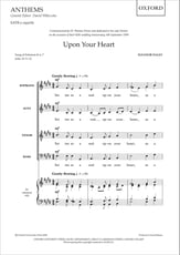 Upon Your Heart SATB choral sheet music cover